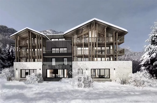 Barnes Chamonix - Les Houches - Apartment mit 3 Schlafzimmern - Balkon - Blick auf das Mont-Blanc-M