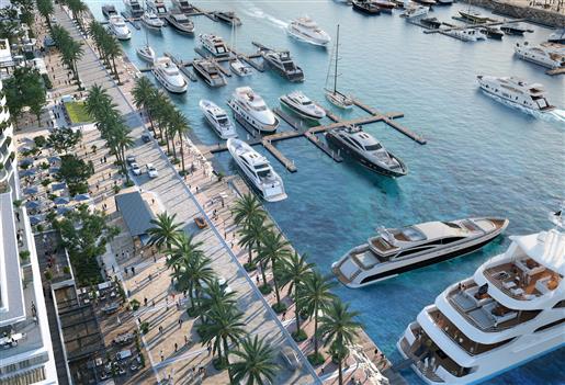 Yacht and Marina Luxury living 