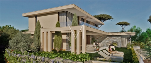 Villa Under Construction Delivery End Of 2023 Sea View In Ste Maxime Close To La Croisette Beach