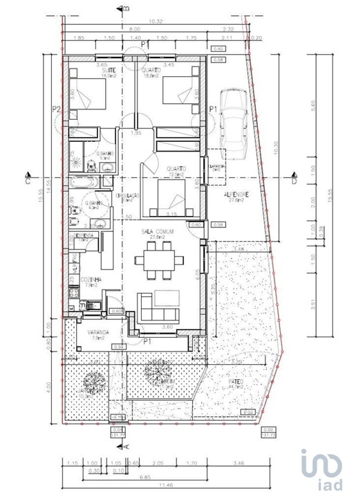 Home / Villa met 3 Kamers in Aveiro met 121,00 m²