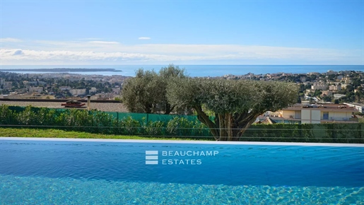 Villa with panoramic sea view - infinity pool