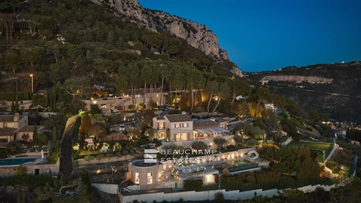 Èze, propriété d'exception à 15mn de Monaco avec vue panoramique extraordinaire