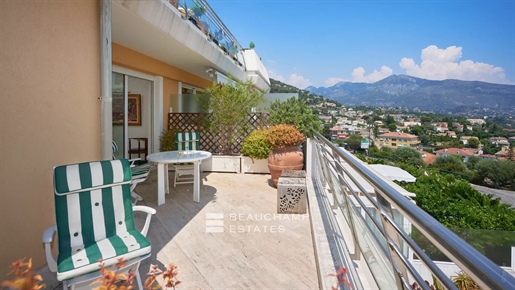 10 minutes from Monte-Carlo - Beautiful 2 room apartment with panoramic sea view