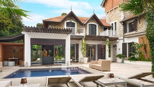 Villa avec piscine à pied du centre ville de Cannes