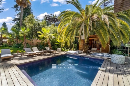 Villa avec piscine à pied du centre ville de Cannes