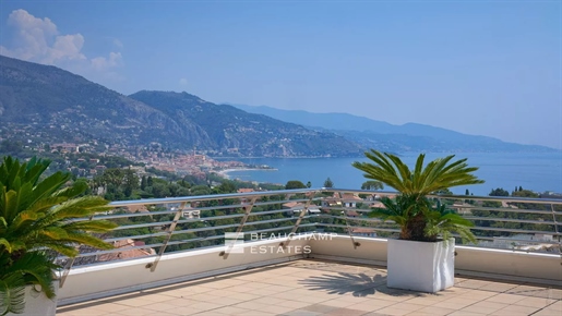 10 minutes from Monte-Carlo - Beautiful apartments with panoramic sea view