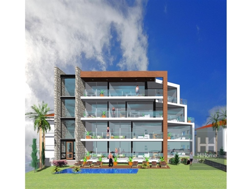 Terreno com Projeto para 12 Apartamentos no Lugar de Baixo, Ponta de Sol, Madeira