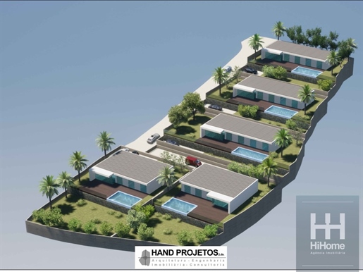 Terrain de 5000m2 et avec 5 projets de logements - Jardim Pelado, Prazeres - Calheta, Madère