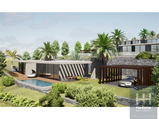 Pozemek o rozloze 5000 m2 a se 4 projekty domů - Prazeres, Calheta, Madeira