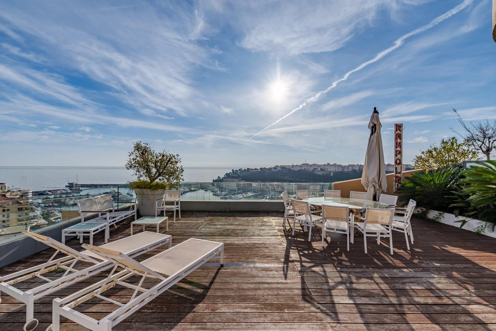 Monaco Condamine - Splendid six-room triplex with panoramic views