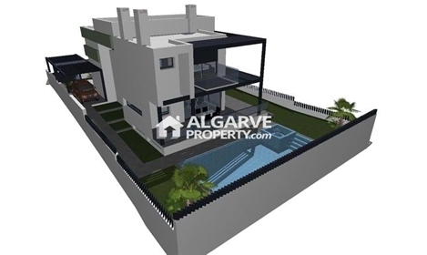 Olhão - Moradia com piscina em fase de projeto