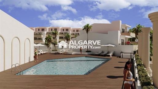 Apartamento T2 em resort de luxo perto do golfe e da marina de Vilamoura, Algarve
