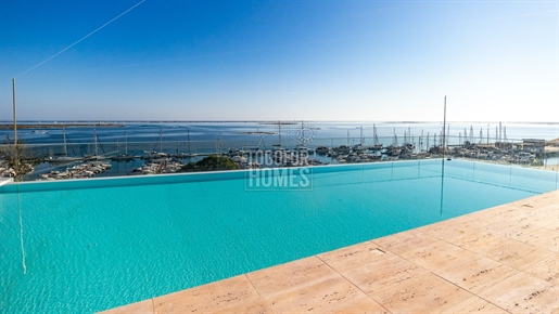 Frontline, 2-Bedroom Apartments with Stunning Sea-View in Closed Condominium, Olhão, East Algarve