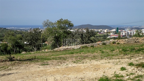 Grundstück mit Baugenehmigung und Panoramablick zum Meer, Loulé