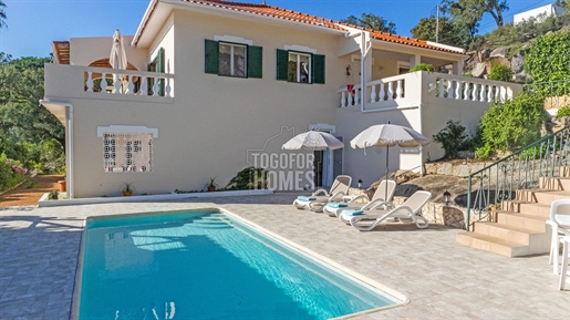 5 Bedroom Country Villa, Large Garden, Pool and Sea Views, Monchique
