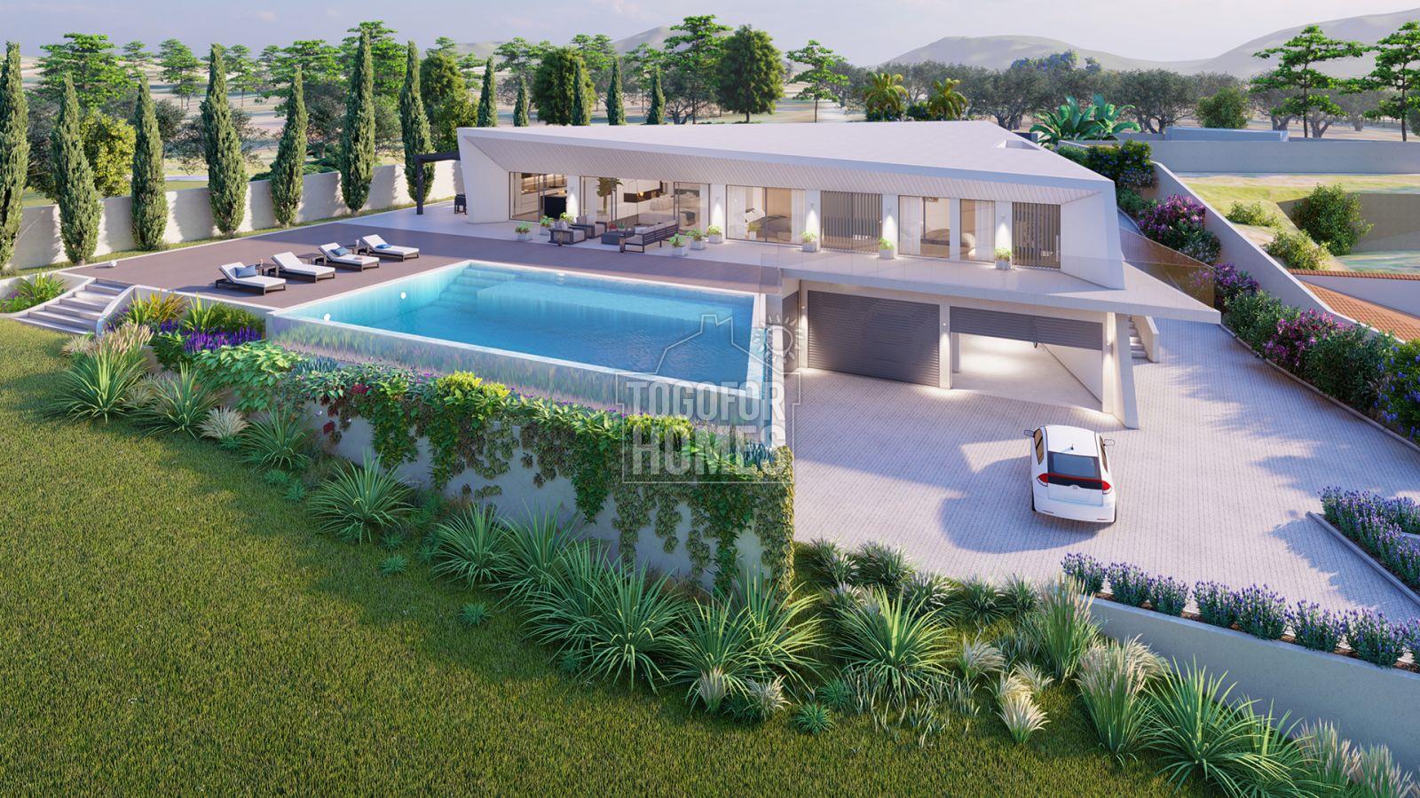 En Construction - Une opportunité unique pour une villa ultra-moderne de 4 chambres, Faro, Silves