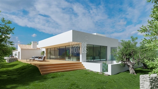 Terrain pittoresque avec projet approuvé pour la construction de 2 maisons, Santa Catarina, Algarve