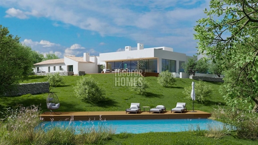 Terrain pittoresque avec projet approuvé pour la construction de 2 maisons, Santa Catarina, Algarve