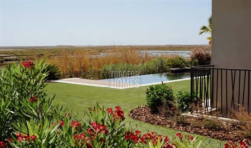 Off Plan Private Luxury Villas in a Gated Resort in Faro Overlooking the Ria Formosa Lagoon