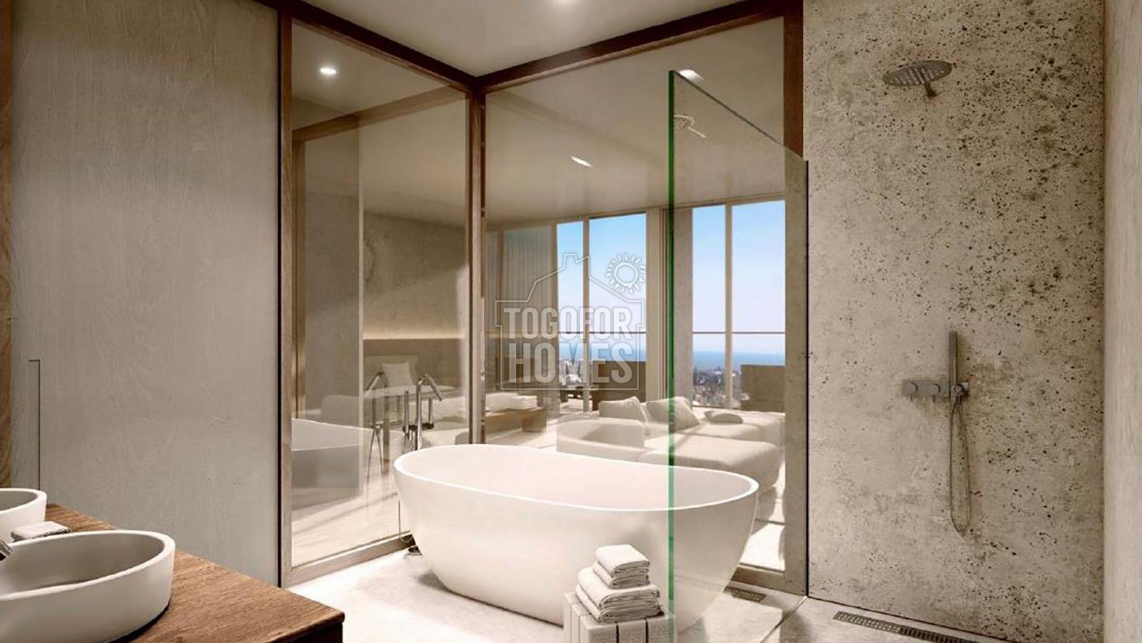 Superbe appartement penthouse avec terrasses sur le toit, piscine et vue sur la mer, Carvoeiro