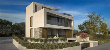 Modern villa with roof pool in luxury resort
