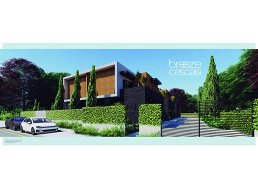 Breeze Cascais is a project composed by three 4 bedroom villas, with two suites, a 305 private gross