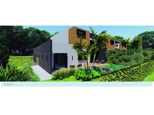 Breeze Cascais est un projet de 3 maisons, 5 pièces, avec 2 suites, d'une surface de plancher de 305