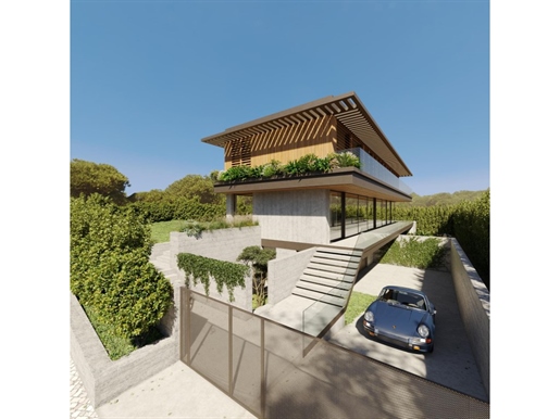 Contemporary 4 bedroom villa, under construction, in Cascais