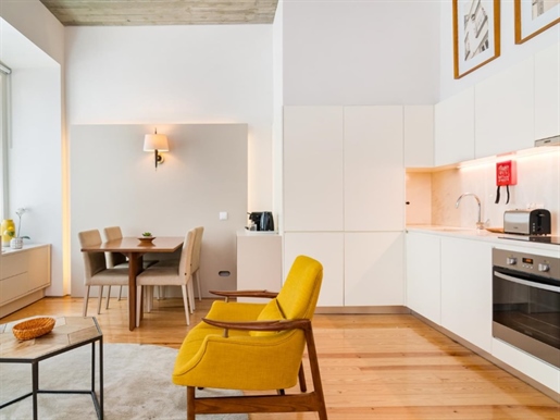 Appartement 2 pièces entièrement équipé et meublé au cœur du Chiado.