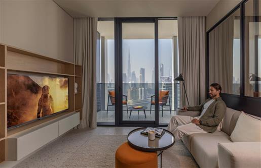 Nouveau concept ! Appartement entièrement meublé au coeur de Dubaï, avec Roi garanti