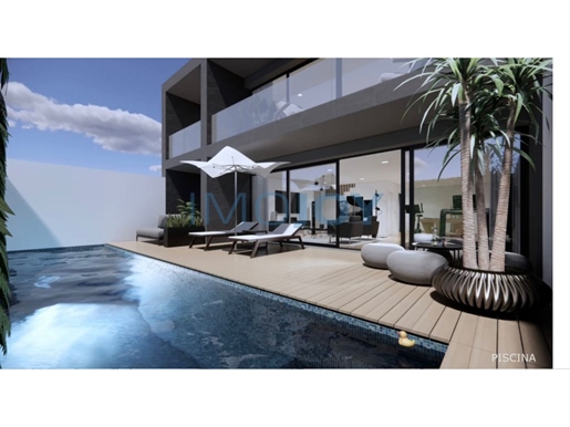 Fantastique villa de 5 chambres en construction avec piscine à Loures