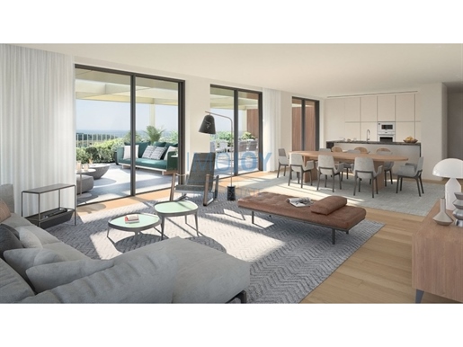 Apartamento de 2 dormitorios con vistas al río Duero en la urbanización Marina Douro