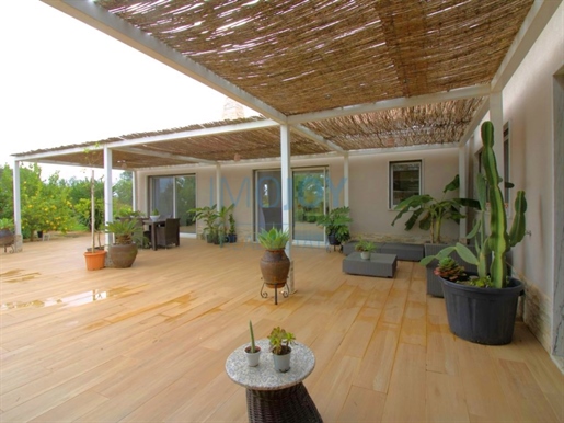 Spectacular 3 bedroom villa with 3 more apartments and land in Algoz, Algarve