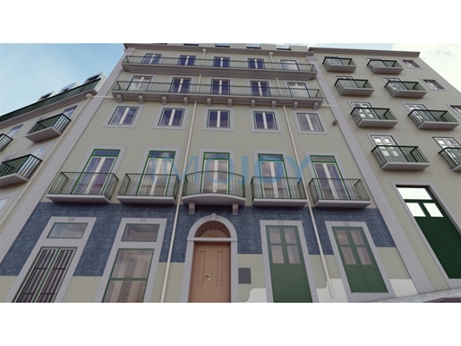 Отличная 2-комнатная квартира в Грасе в Лиссабоне