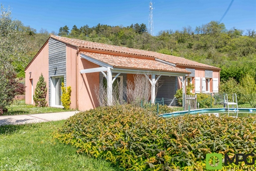 10 minutes from Monflanquin, single-storey F4 house in the countryside