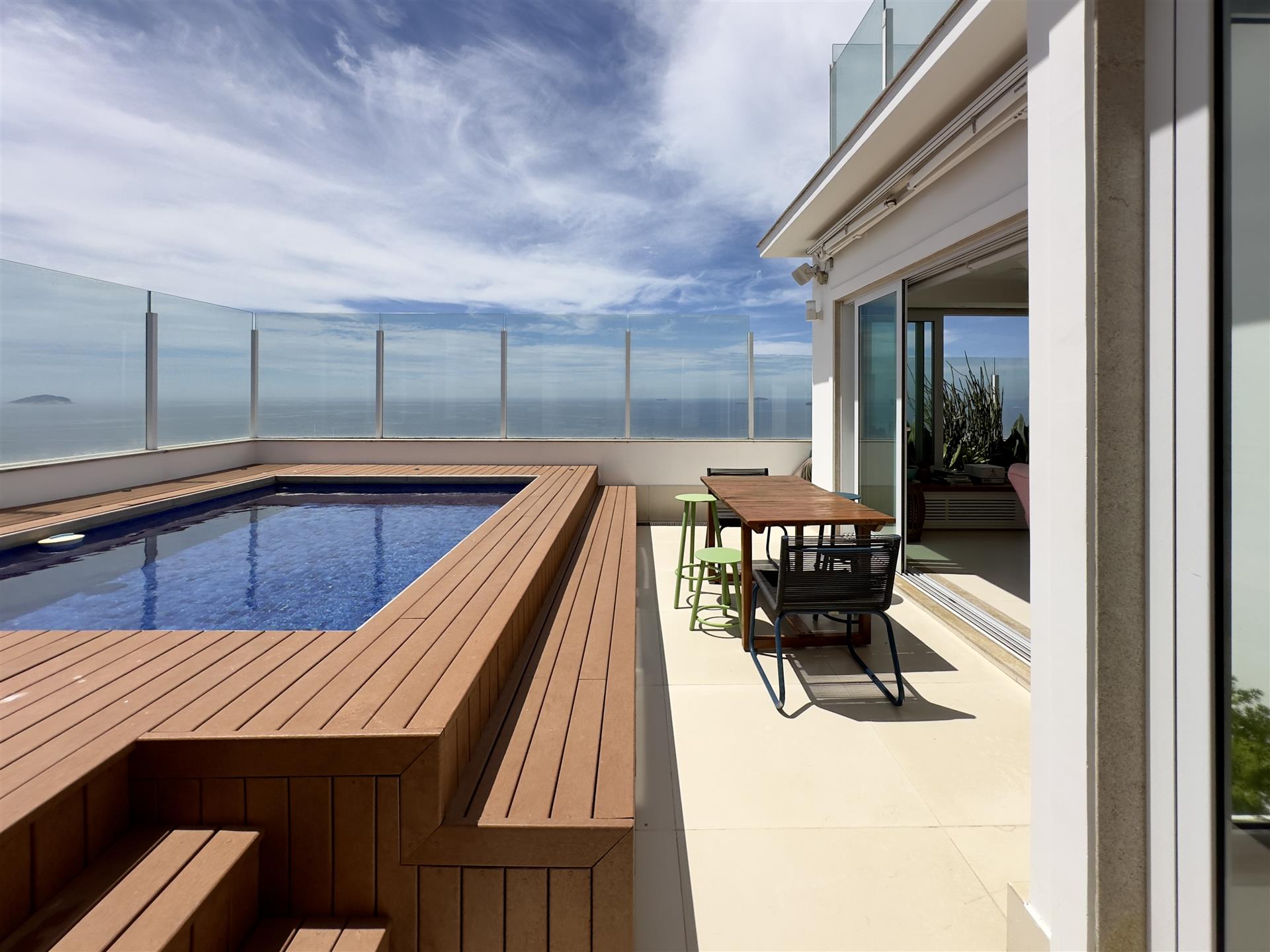 Stunning Triplex Penthouse with Pool for Sale in Copacabana