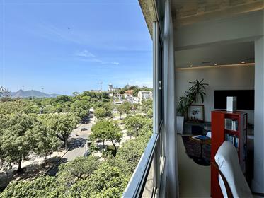 Apartment with a view of Pão de Açúcar for sale in Glória 