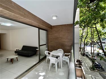 Appartement avec balcon et 2 chambres à vendre à Ipanema