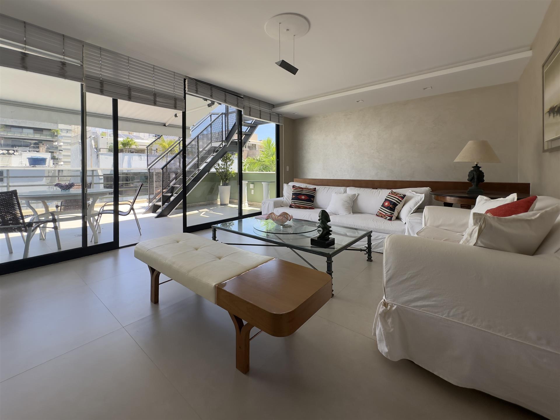 Incredible Triplex Penthouse with Terrace for Sale in Ipanema