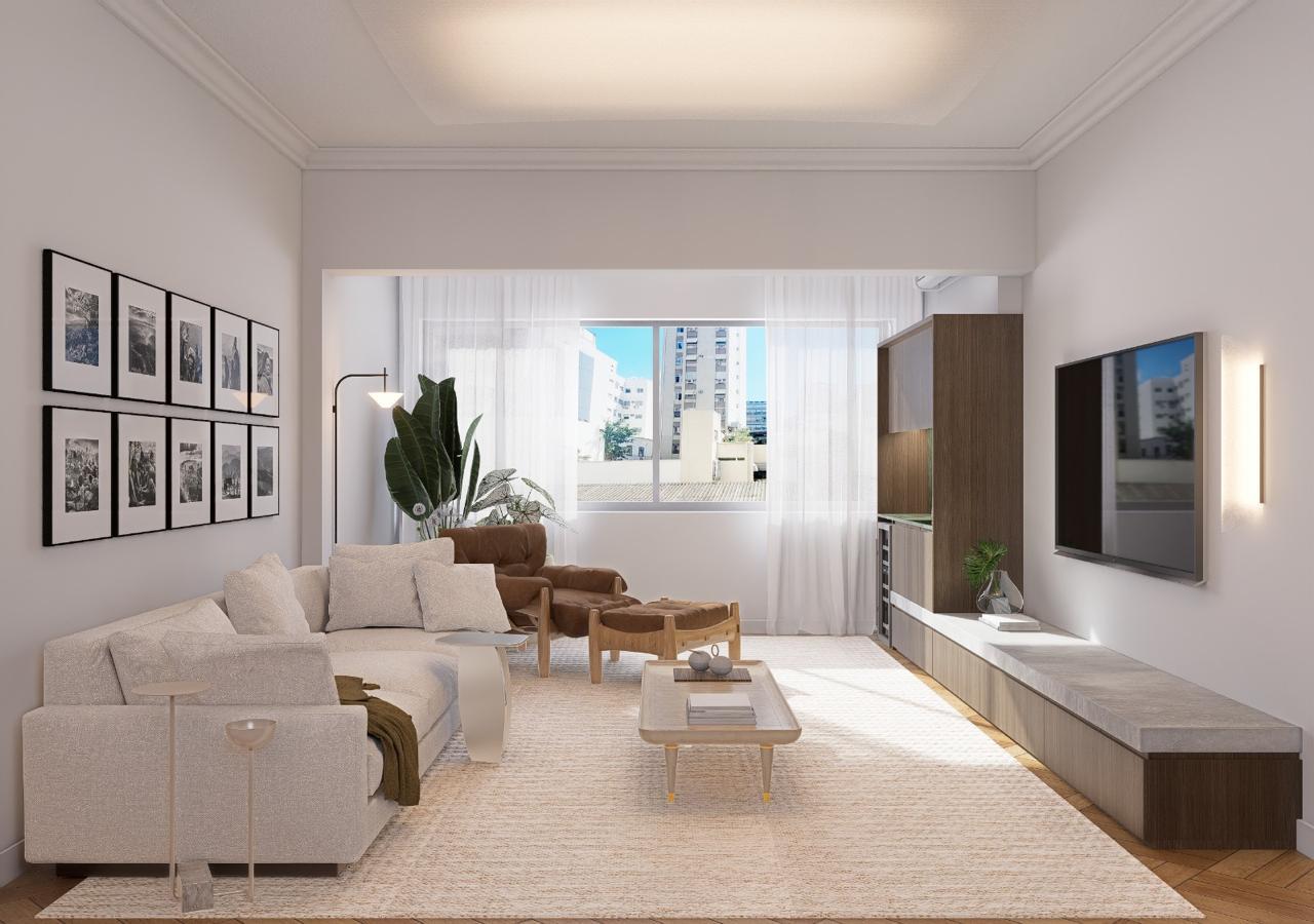 Renovated apartment for sale in the heart of Ipanema