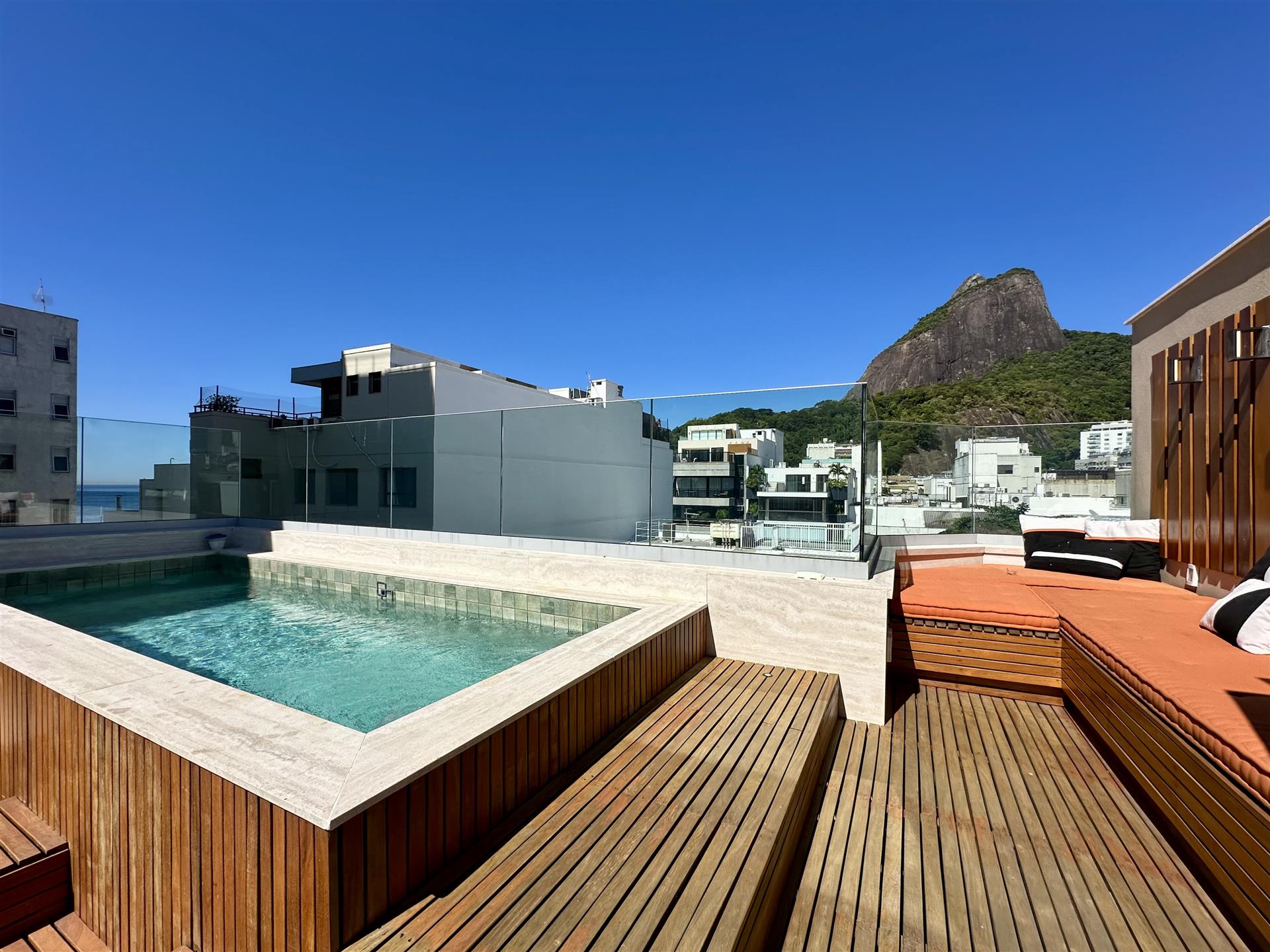 Duplex Penthouse with Pool and Ocean View for Sale in Leblon