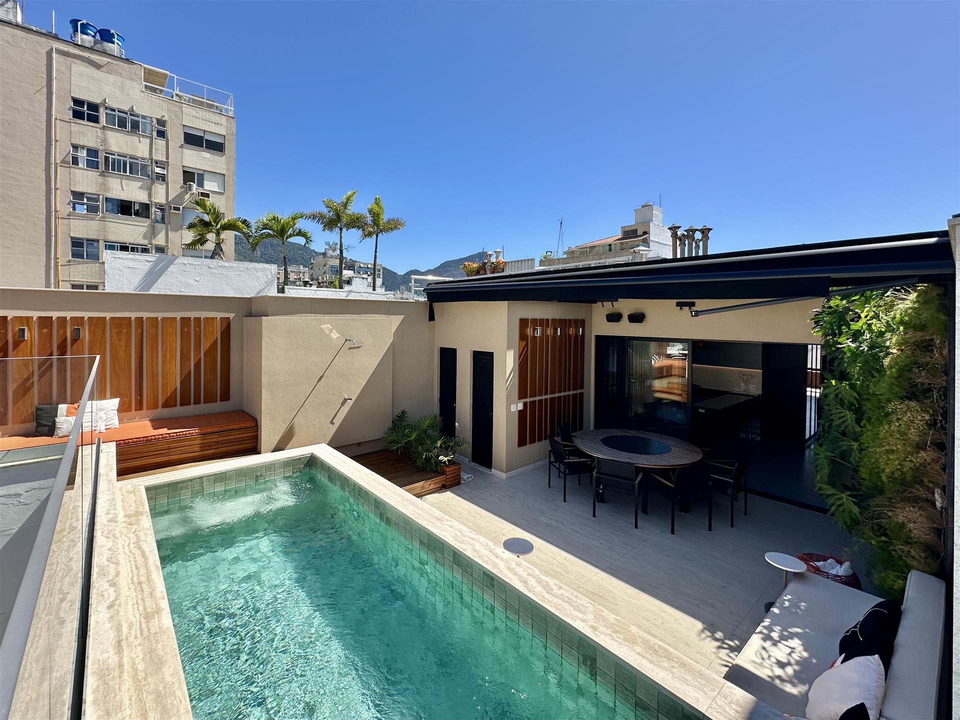 Duplex Penthouse with Pool and Ocean View for Sale in Leblon