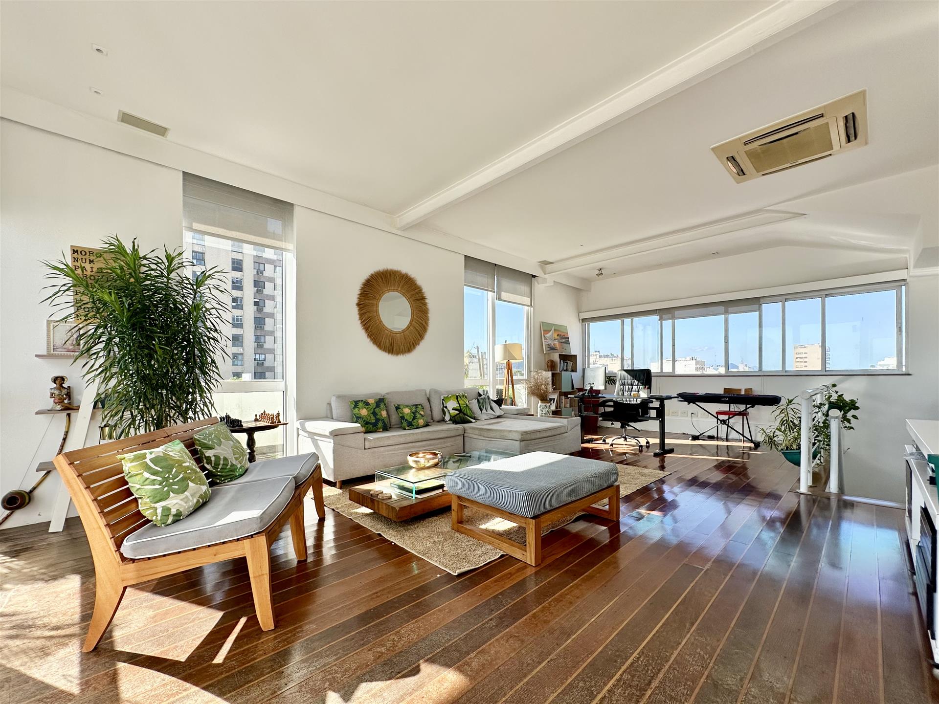 Appartement en duplex à vendre avec vue sur le Morro Dois Irmãos à Ipanema