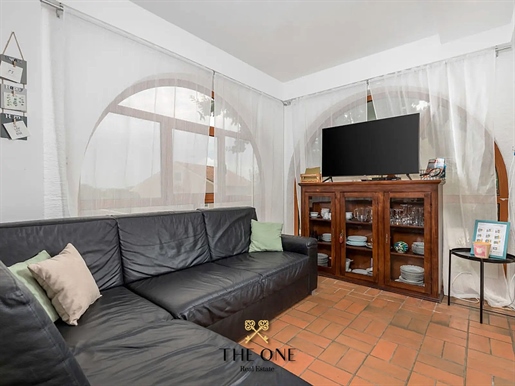 House with a pool and sea view, Krk