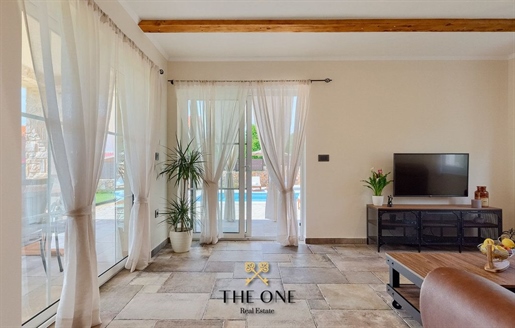 Beautiful stone villa with pool, Krk