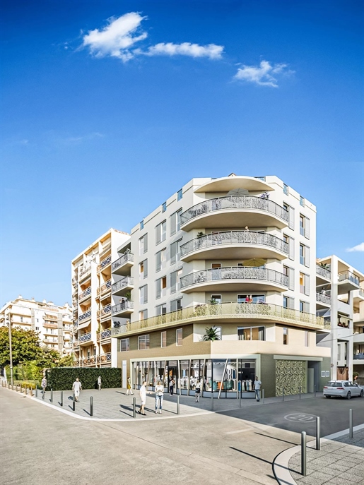 2 nieuwbouw 2-kamer appartementen, Cannes La Bocca