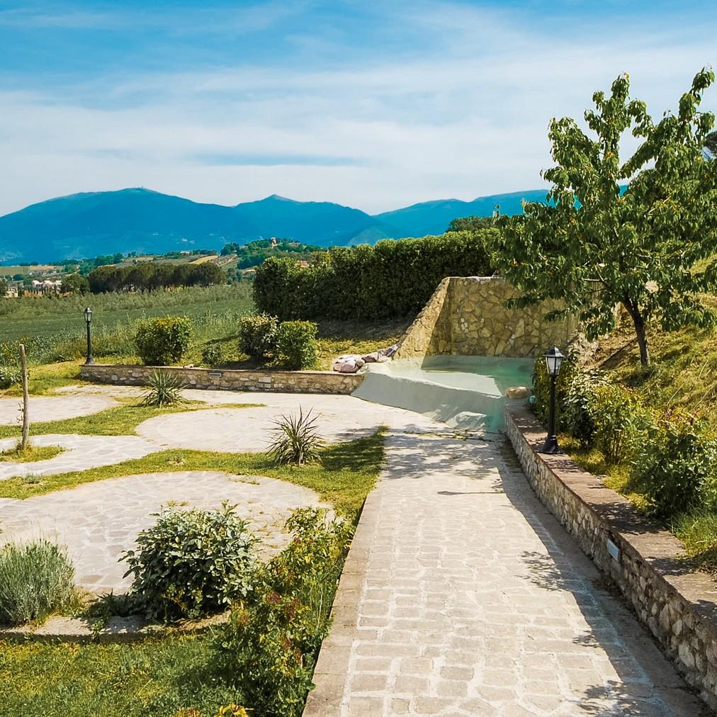 Rustic Country House with Views in Spoleto, Umbria
