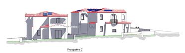 Sardinië Budoni – Nieuwe driekamervilla's met 2 badkamers in een twee-onder-een-kapwoning in Limpid