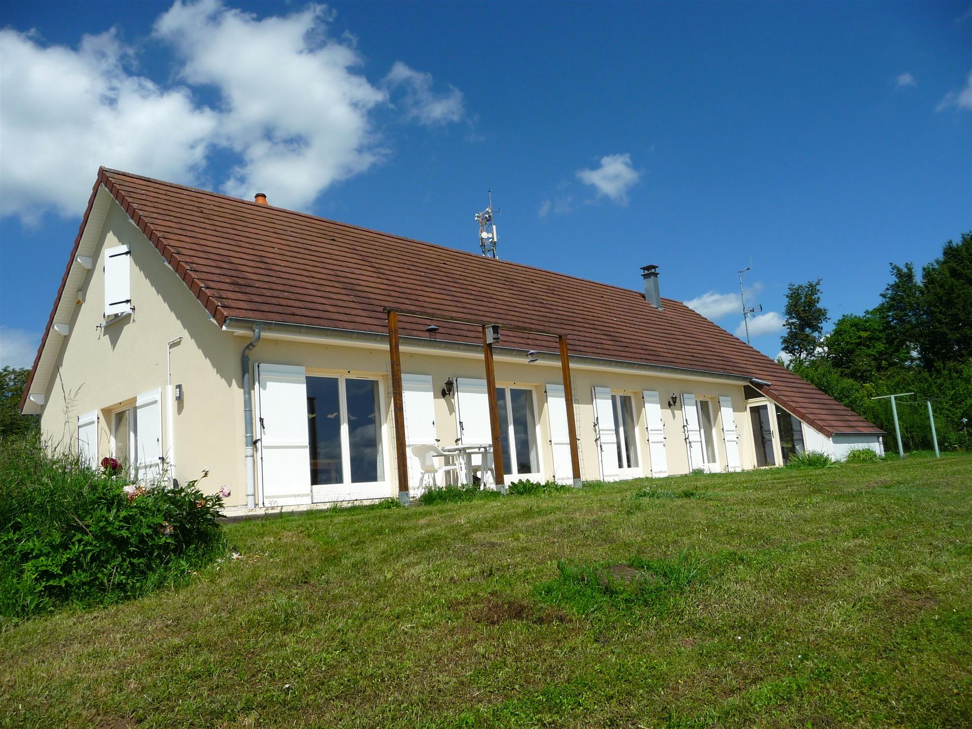 A balcony overlooking the Vosges