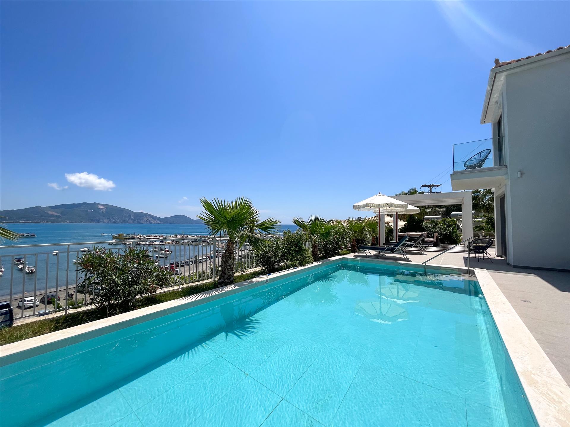 Beachfront luxury villa